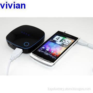 Portable power case with 9000mAh 1A, with 2.1A max